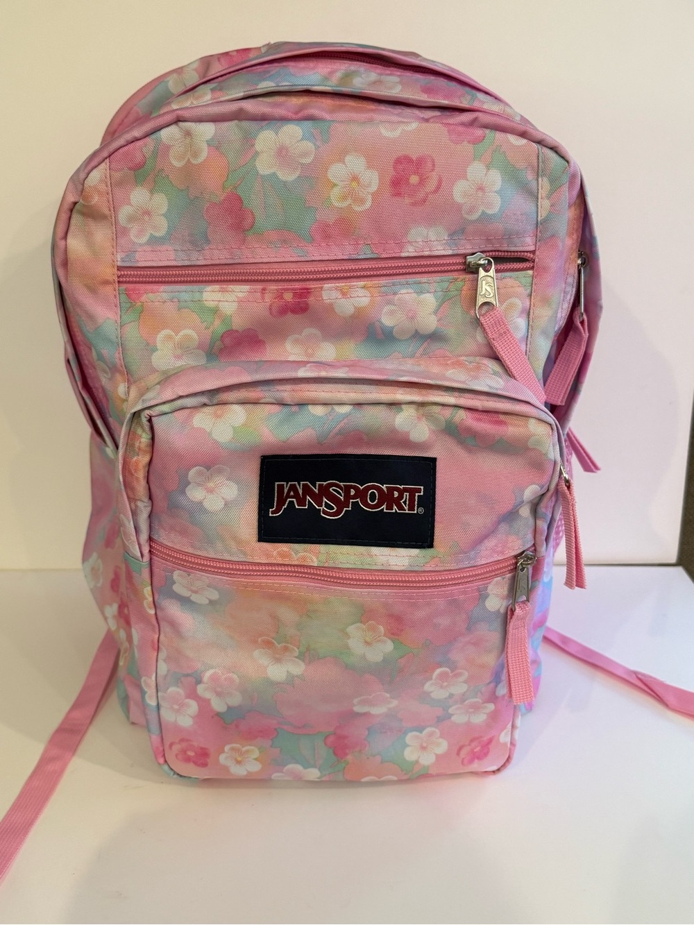 Jansport Big Kids Backpack Pink Pastel Floral